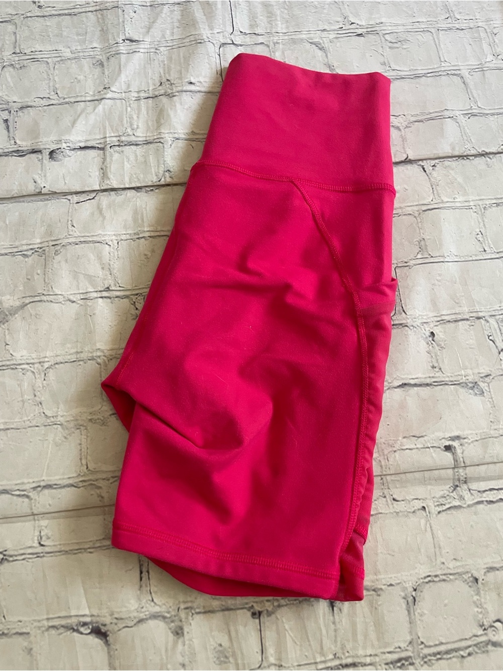 Fabletics Hot Pink Powerhold Athletic Shorts - Picture 1 of 8